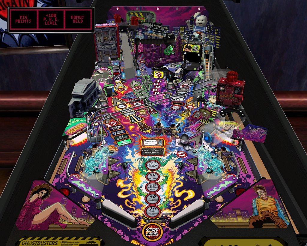 ghostbusters pinball arcade
